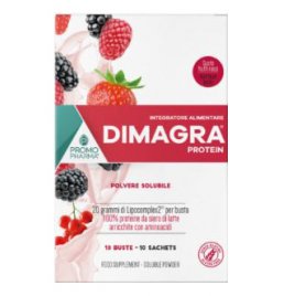 DIMAGRA PROTEIN RED FRU 10BUST