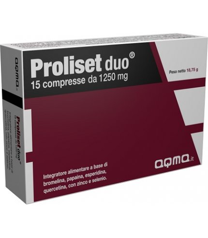 PROLISET DUO 15 COMPRESSE