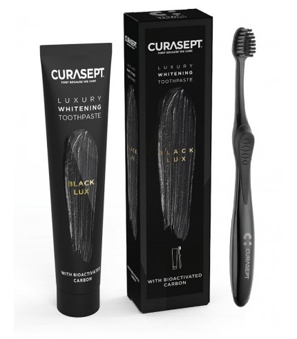 CURASEPT BLACK LUX DENTIF+SPAZ