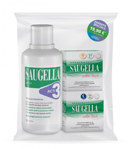 SAUGELLA ACTI3+ASSORBENTI G/N