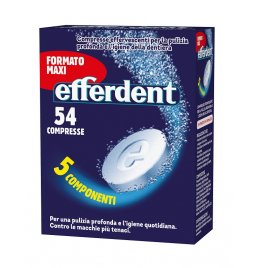 EFFERDENT 54 COMPRESSE EFFERVESCENTI