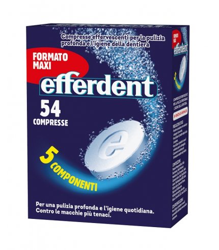 EFFERDENT 54 COMPRESSE EFFERVESCENTI