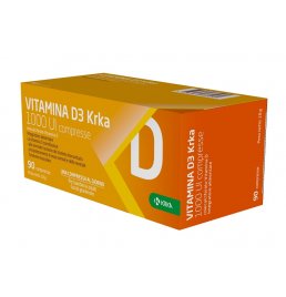 VITAMINA D3 KRKA 1000 UI 90CPR