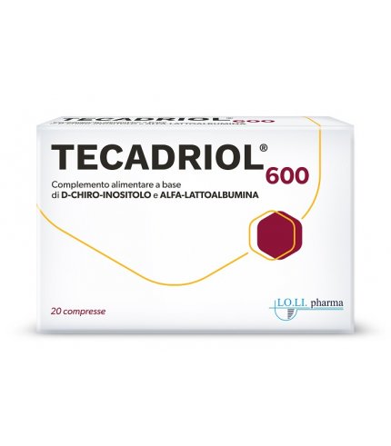 TECADRIOL 600 20CPR