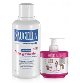 SAUGELLA DA GRANDE BUNDLE DERMOLIQUIDO 500 ML + GIRL 150 MLIN OMAGGIO