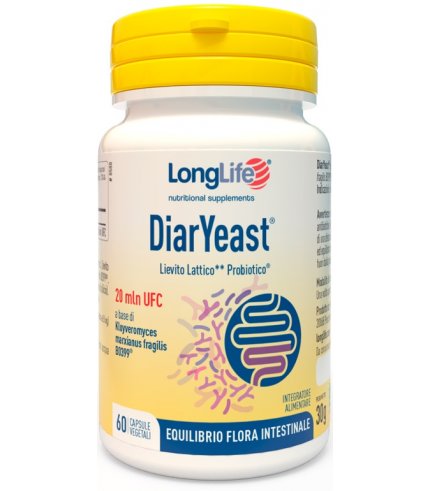 LONGLIFE DIARYEAST 60CPS VEG