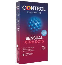 CONTROL SENSUAL XTRA DOTS 6PZ