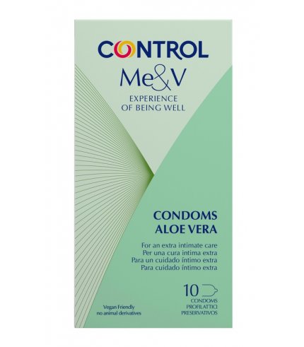 CONTROL ME&V CONDOMS ALOE 10PZ