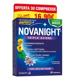 NOVANIGHT 30 COMPRESSE RILASCIO RADIDO PROMO