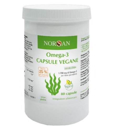 NORSAN OMEGA 3 VEGANO 80CPS (I