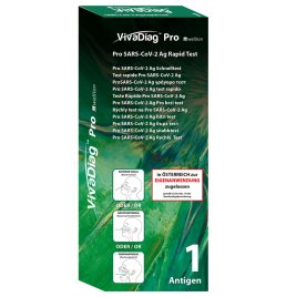 TEST ANTIGENICO RAPIDO COVID-19 WELLION VIVADIAG PRO DETERMINAZIONE QUALITATIVA ANTIGENI SARS-COV-2 IN TAMPONI NASALI/NASOFARINGEI/OROFARINGEI MEDIANTE IMMUNOCROMATOGRAFIA