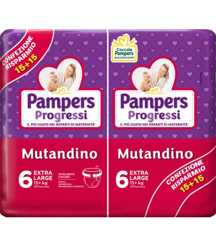 PAMPERS PROGRESSI MUT XL 30PZ