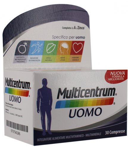 MULTICENTRUM UOMO 30CPR