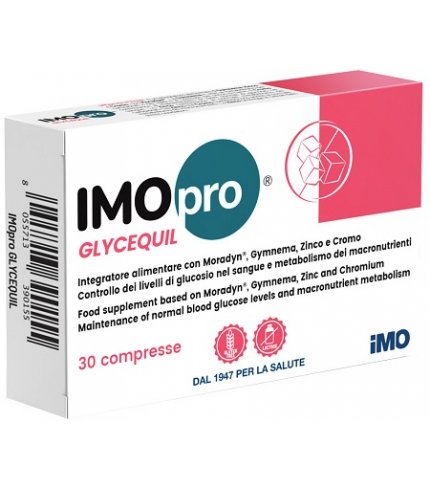 IMOPRO GLYCEQUIL 30CPR 780MG