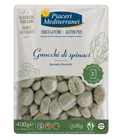 PIACERI MEDIT GNOC SPINACI400G