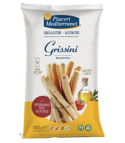 PIACERI MEDIT GRISSINI 160G