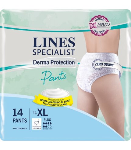 LINES SPEC DERM PANTS PL XL14P