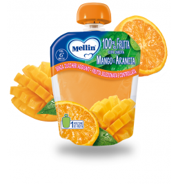 MELLIN POUCH ARANCIA MANGO 90G