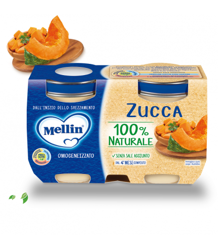 MELLIN OMOG ZUCCA 2X125G