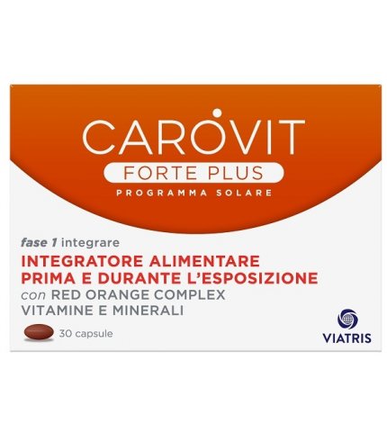 CAROVIT FORTE PLUS PROGRAMMA SOLARE 30 CAPSULE