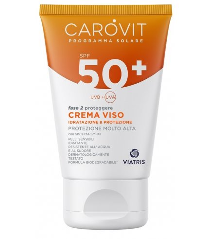 CAROVIT SOLARE CREMA VISO 50+