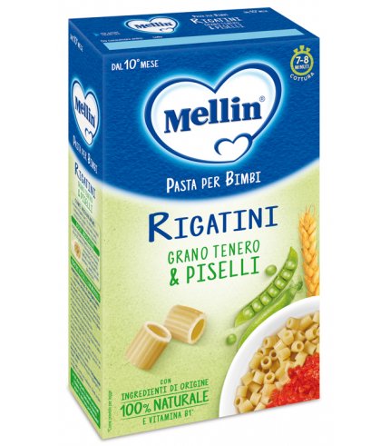 MELLIN RIGATINI CON PISELLI