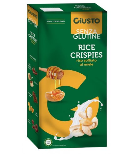 GIUSTO S/G RICE CRISPIES 250G