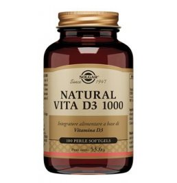 NATURAL VITA D3 1000 100PRL