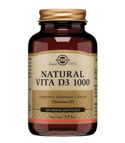 NATURAL VITA D3 1000 100PRL