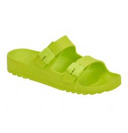 CALZATURA BAHIA EVA WOMAN LIME GREEN TECNOLOGIA BIOPRINT MATERIALE EVA FODERA TOMAIA SFODERATO FODERA SOTTOPIEDE EVA 36SS22