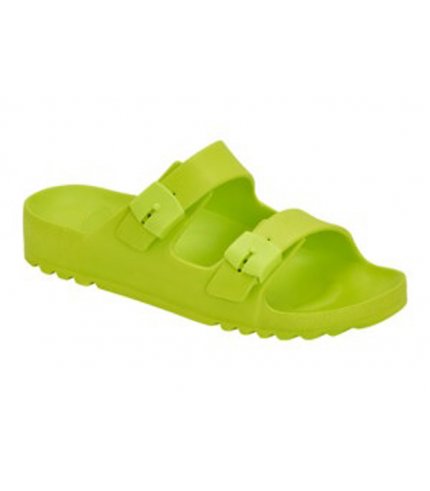 CALZATURA BAHIA EVA WOMAN LIME GREEN TECNOLOGIA BIOPRINT MATERIALE EVA FODERA TOMAIA SFODERATO FODERA SOTTOPIEDE EVA 38SS22