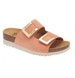 CALZATURA MONTEREY 2 STRAPS NUBUCK WOMAN SALMON TECNOLOGIA BIOPRINT MATERIALE NUBUCK FODERA TOMAIA MICROFIBRA FODERA SOTTOPIEDE MICROFIBRA 37 SS22