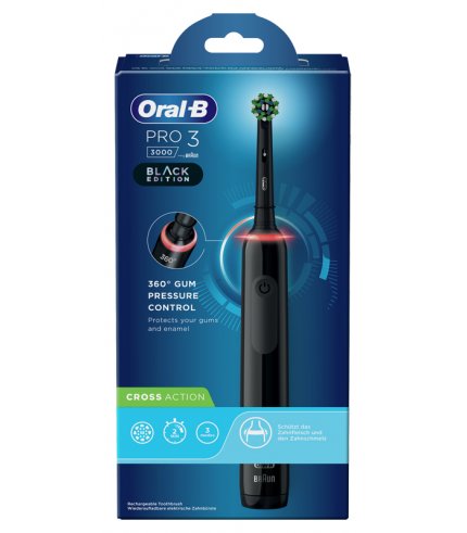 ORALB PRO3 BLACK CROSSACTION