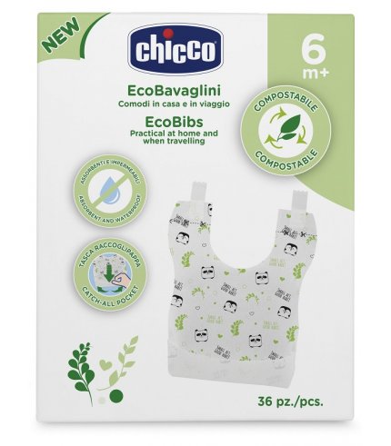 CHICCO BAVAGLINI MONOUSO COMPO