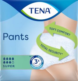 TENA PANTS SUPER M 10PZ