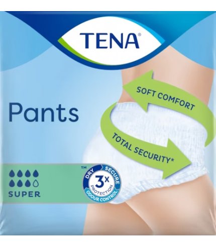 TENA PANTS SUPER M 10PZ