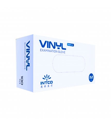 GUANTI VINILE S/POLV L 100PZ