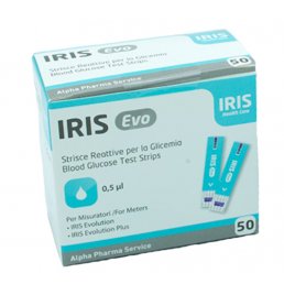 IRIS EVO STRISCE GLICEMIA 50PZ