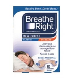 CEROTTI NASALI BREATH RIGHT CLASSICI 10 PEZZI