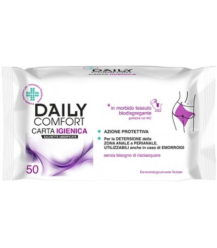 DAILY COMFORT CARTA IGIEN 50PZ