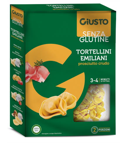 GIUSTO S/G TORTELLINI CRUD250G