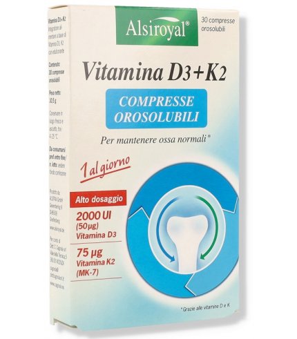 VITAMINA D3(2000U.I.)+K2 30CPR