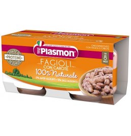 PLASMON OMOG FAGIOLI BORL2X80G