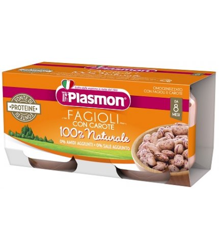 PLASMON OMOG FAGIOLI BORL2X80G