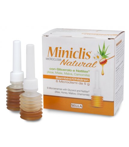 MINICLIS NATURAL MD BB 6 PEZZI