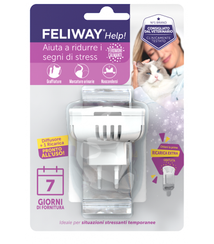 FELIWAY HELP DIFFUSORE+RICAR