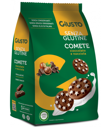 GIUSTO S/G COMETE BISCOTTI200G