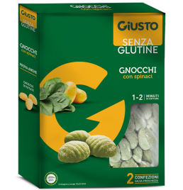 GIUSTO S/G GNOCCHI SPINACI500G