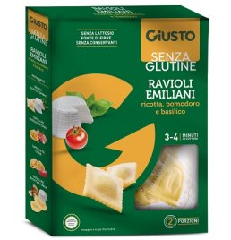 GIUSTO S/G RAVIOLI PO/RI/B250G