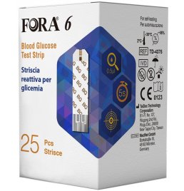 FORA6 STRISCE GLICEMIA 25PZ